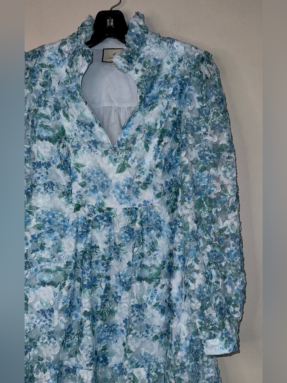 Tuckernuck Light Blue Dress with Logo Label - Picture 4 of 16